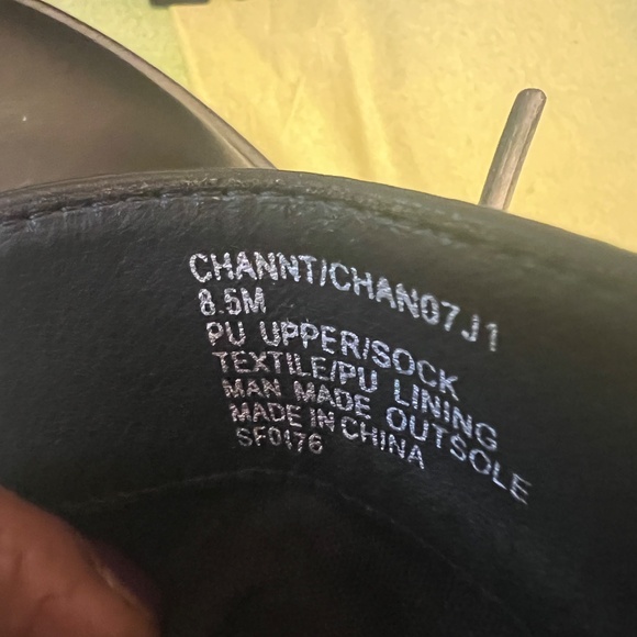 Black Combat boots - Picture 4 of 4